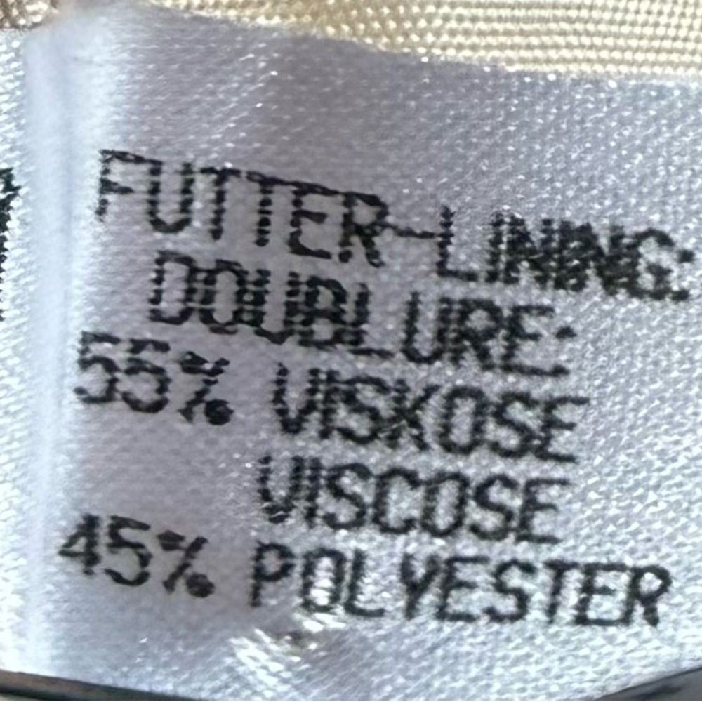 ALEXANDER 6 Celery Green Abstract Print Crinkle Safari Blazer Jacket Size 6 - Picture 14 of 15